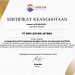 Sertifikat Keanggotaan LAPS SJK